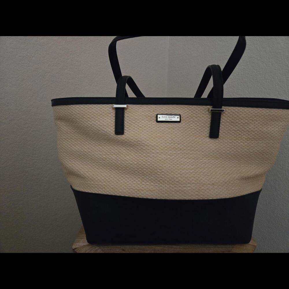 Kate Spade Tote Cedar Street Straw Small Harmony